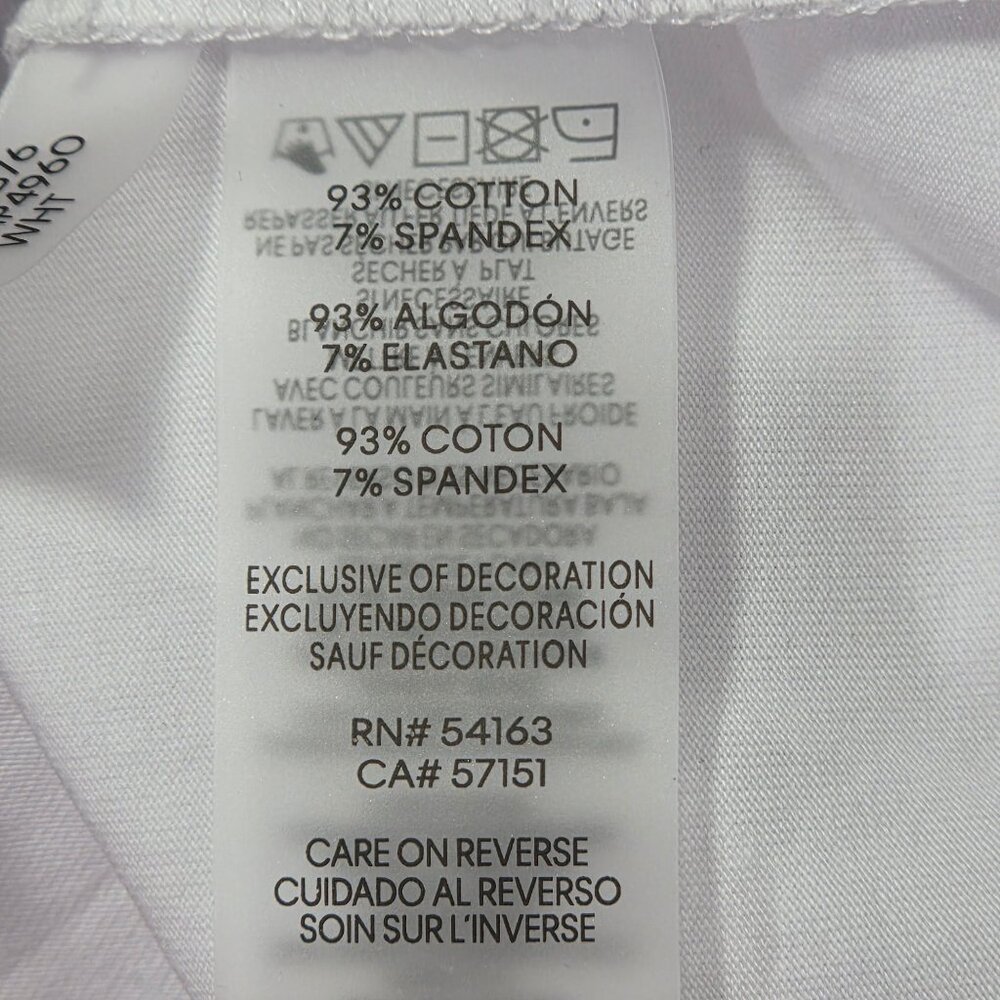 NWOT KARL LAGERFELD PARIS Women's OUI X3 Logo Detail T-shirt - Picture 4 of 5